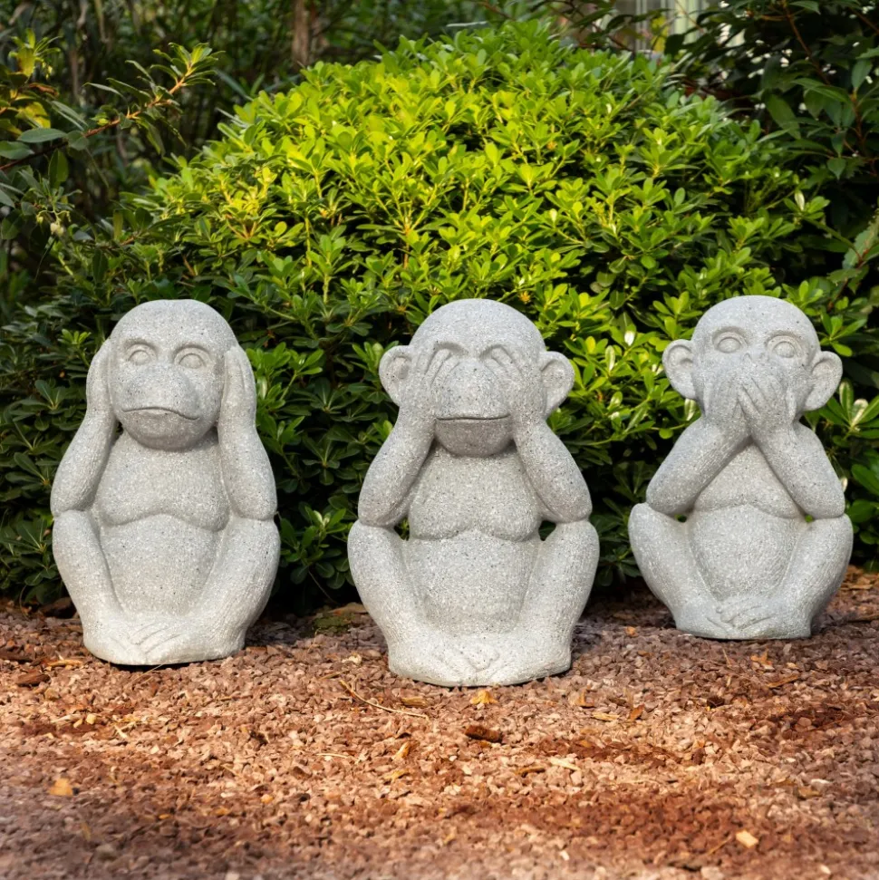 Dekoracyjna figura ogrodowa Małpa Sohel3