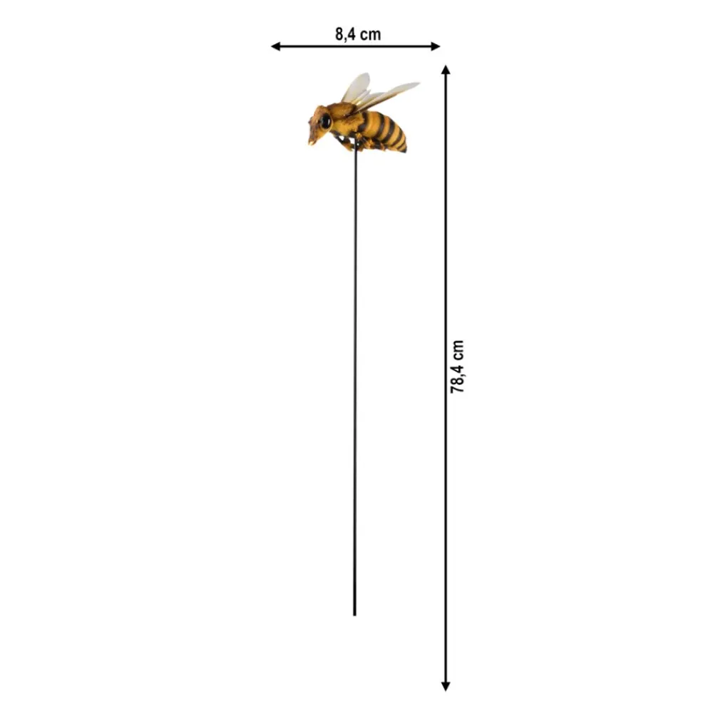 Dekoracyjna pszczoła na piku h78,4 cm * Esschert Design Outlet