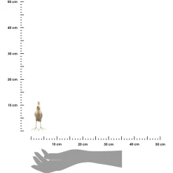 Dekoracyjne złote ptaszki h11,5 cm