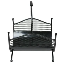 Dekoracyjny kosz na drewno Criss metal 40 cm * Dąstal Clearance