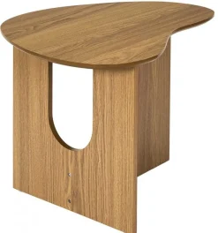 Designerski stolik kawowy ARCO kolor dębowy