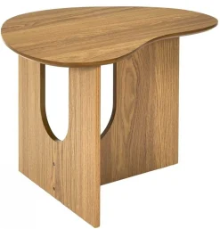 Designerski stolik kawowy ARCO kolor dębowy