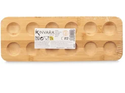 Deska bambusowa na 12 jaj 30x11 cm