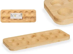 Deska bambusowa na 12 jaj 30x11 cm