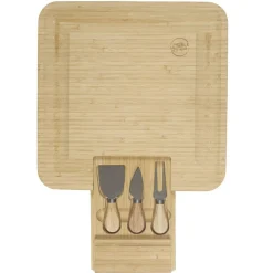 Deska do serów La Table z 3 nożami