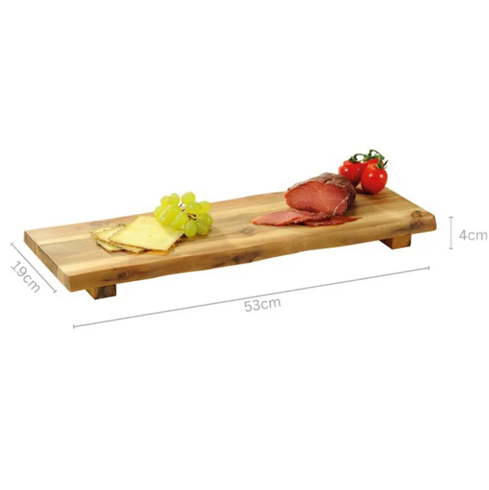 Deska do serwowania na nóżkach 53x19 cm