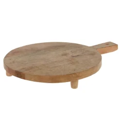 Deska okrągła z drewna mango 30 cm