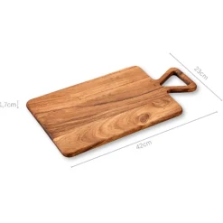 Deska akacjowa z uchwytem 42x23x1,7 cm * Kesper Outlet