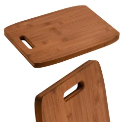 Deska bambusowa ciemna z uchwytem 38x25x1,6 cm * Kesper New