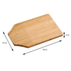 Deska do krojenia bambusowa 25x36 cm * Kesper Outlet