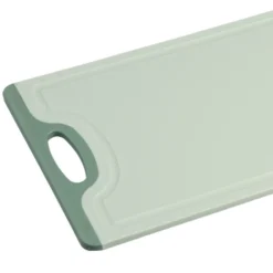 Deska do krojenia plastikowa antypoślizgowa zielona z uchwytem 36,5x24,5x0,9 cm * Kesper Best