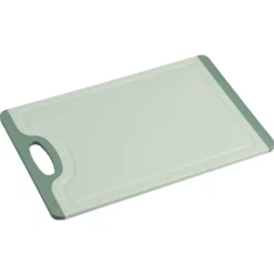 Deska do krojenia plastikowa antypoślizgowa zielona z uchwytem 29,5x19,5x0,8 cm * Kesper Sale