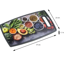 Deska kuchenna antybakteryjna 37x23 cm * Kesper Online