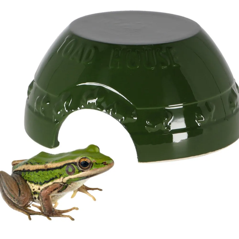 Domek dla żaby ceramiczny 19,5x10cm * Esschert Design New