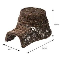 Domek dla jeża wiklinowy * Esschert Design