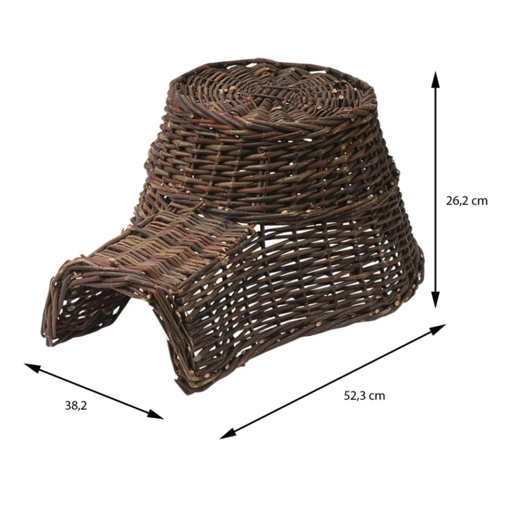 Domek dla jeża wiklinowy * Esschert Design