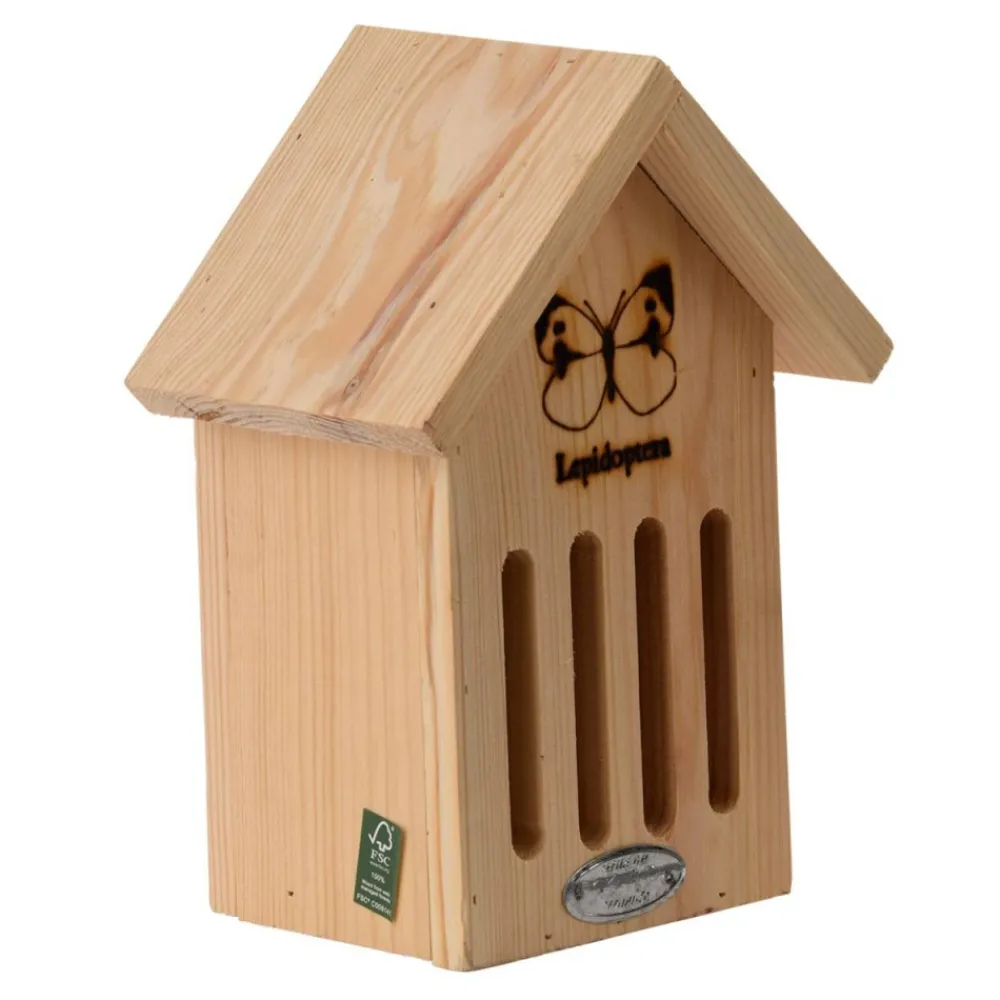 Domek dla motyli z naturalnego drewna * Esschert Design Clearance