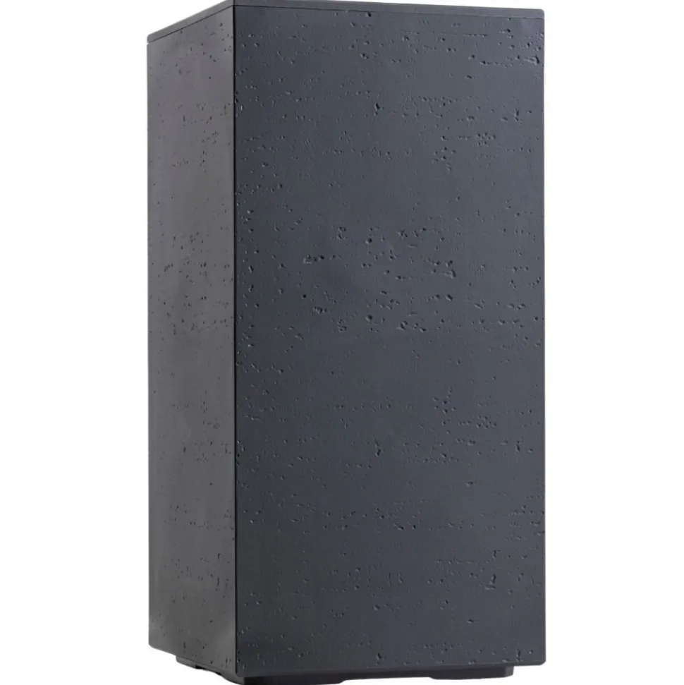 Donica Betonique na kółkach ECO antracyt 30x30xh60 cm