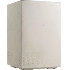 Donica Betonique na kółkach beton recykling beż H60x40 cm