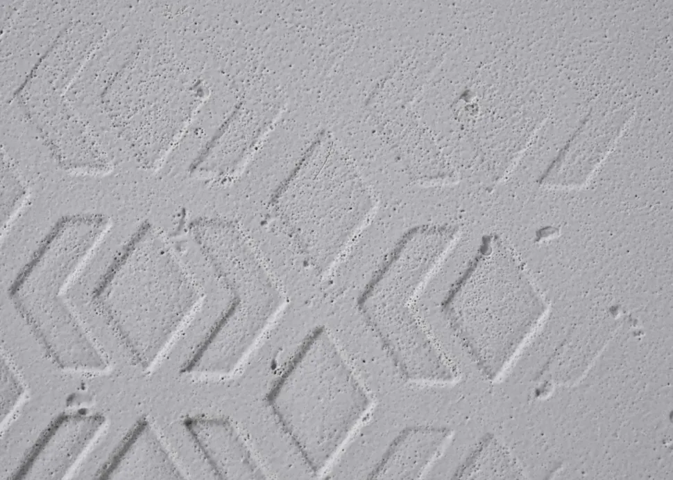 Donica Betonique na kółkach szary beton H60x40 cm