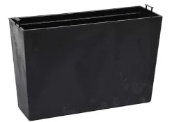 Donica Bloom Czarny Beton h36x56cm