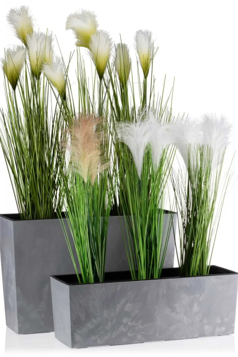 Donica Bloom Szary Beton h36x56cm