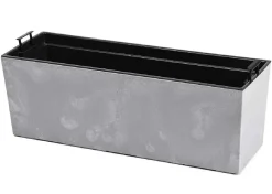 Donica Bouquet szary beton 56xh19 cm