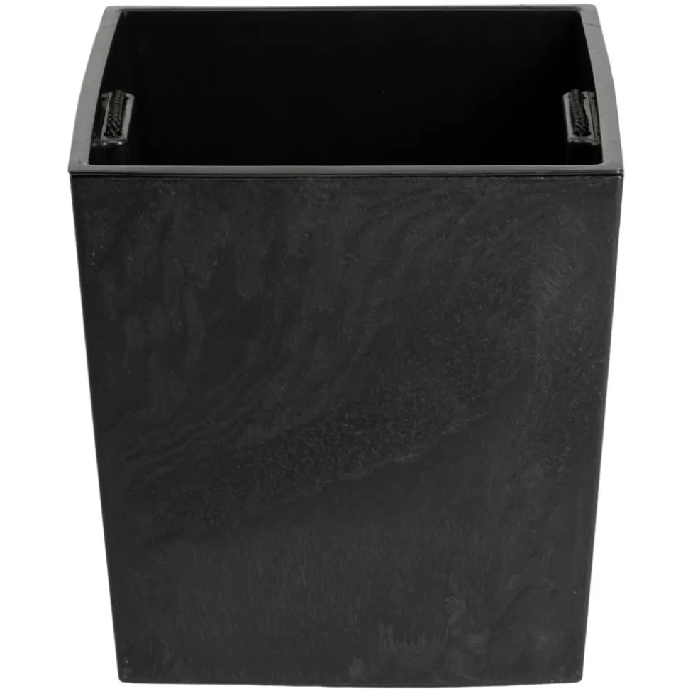 Donica Flore Czarny Beton h30,5x29,5x29,5 cm
