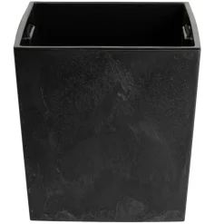 Donica Flore Czarny Beton h41x39,5x39,5 cm