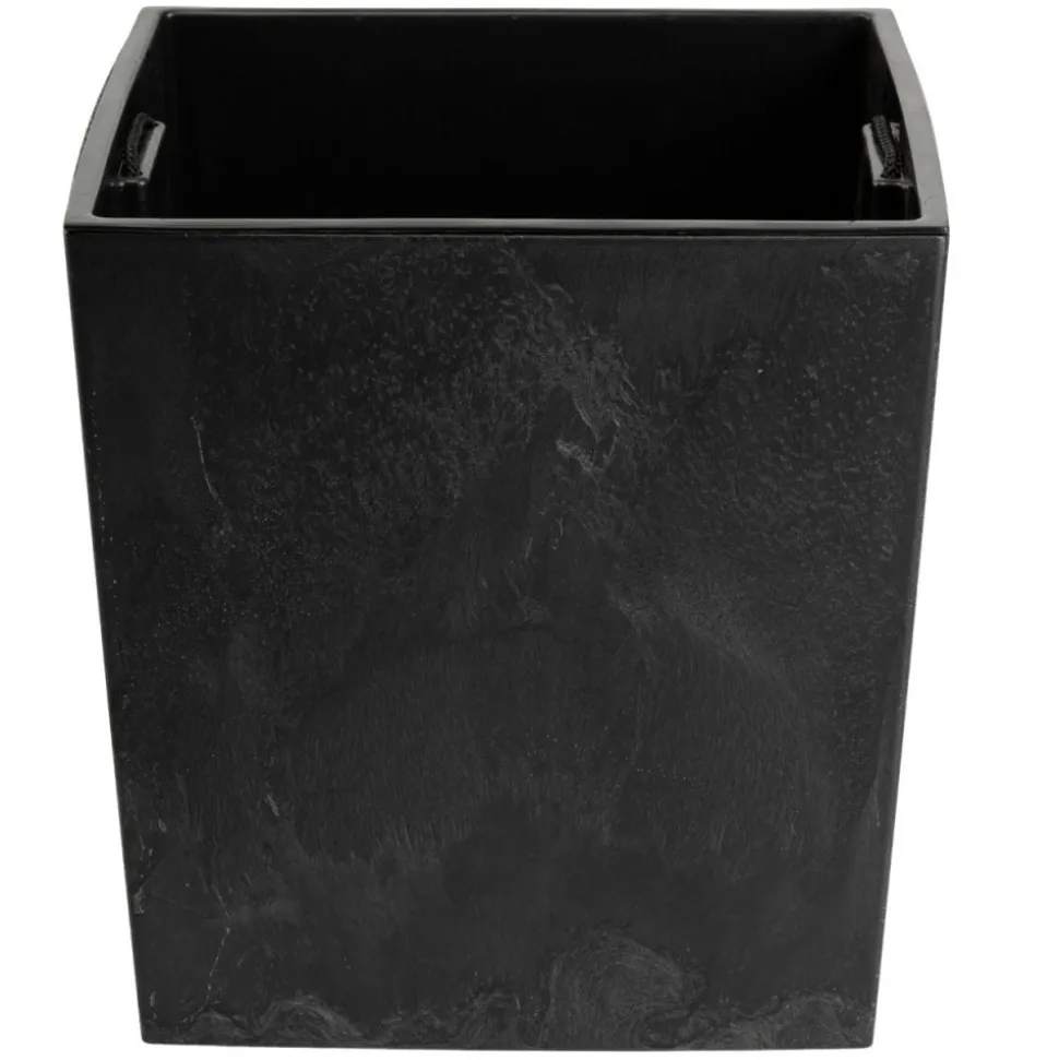 Donica Flore Czarny Beton h41x39,5x39,5 cm