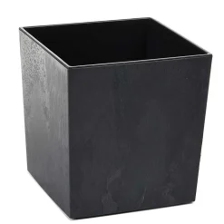 Donica Flore Czarny Beton h19x19 cm