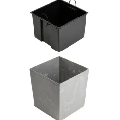 Donica Flore Szary Beton h41x39,5x39,5 cm