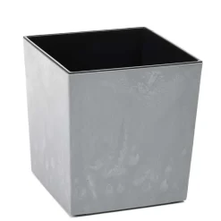 Donica Flore Szary Beton h19x19 cm