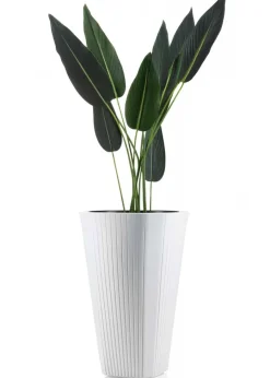 Donica Mora wysoka biała 39xh61 cm