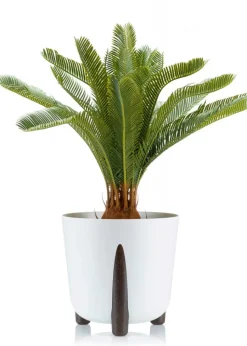 Donica Moss biała 26xh25 cm