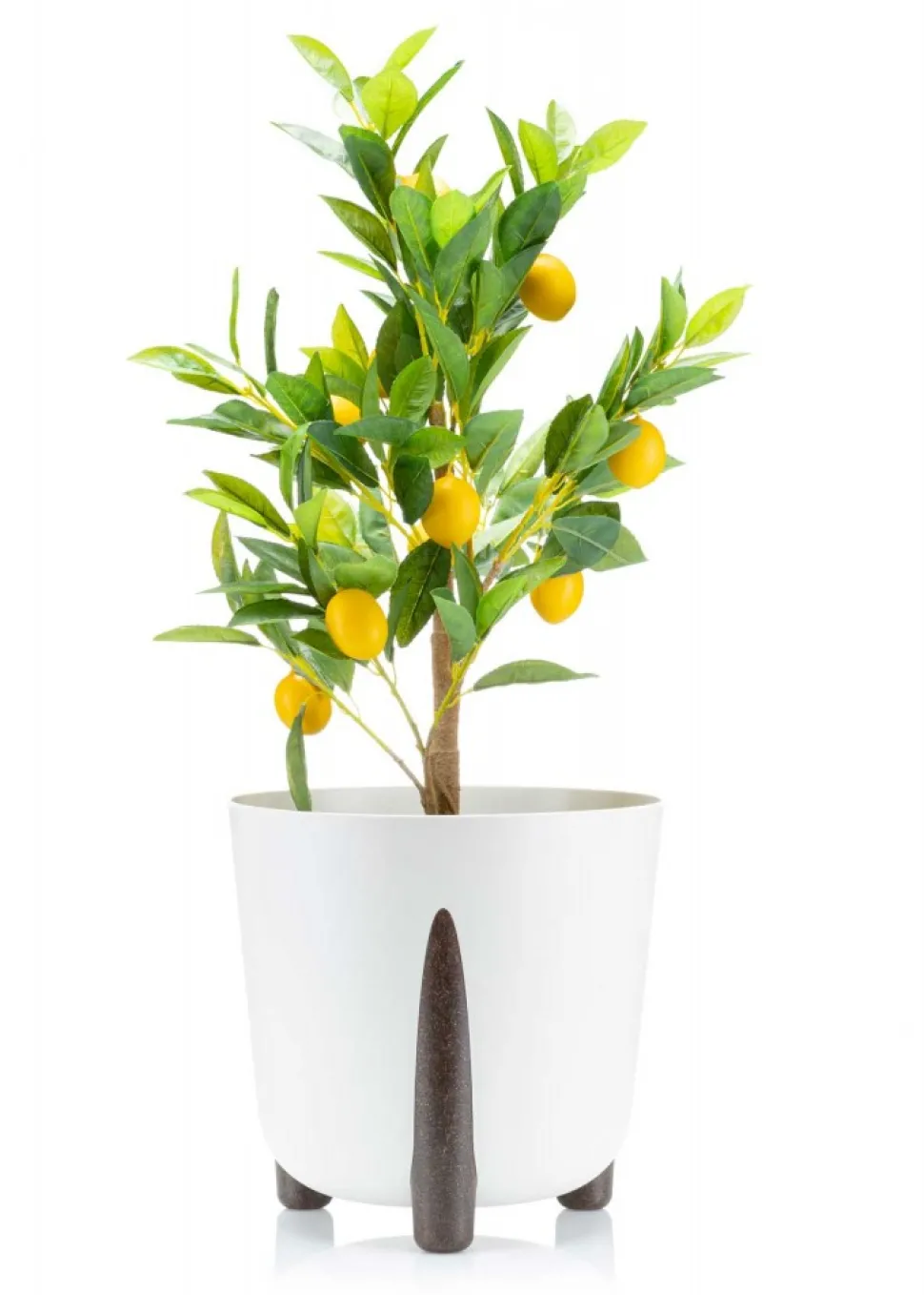 Donica Moss biała 26xh25 cm