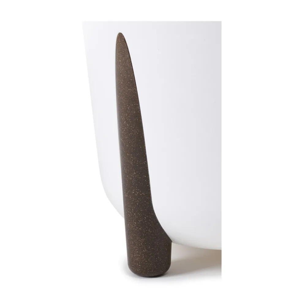 Donica Moss biała 30xh28 cm