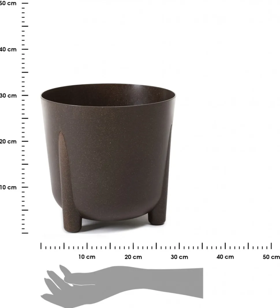 Donica Moss ECO coffee espresso 30xh28 cm