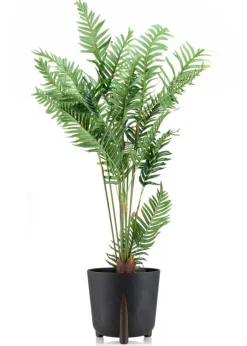 Donica Moss recykling czarny beton 34xh32cm