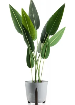 Donica Moss recykling szary beton 30xh28,5 cm
