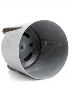 Donica Moss recykling szary beton 30xh28,5 cm