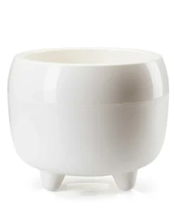Donica na nóżkach botanica kremowa 30xh24 cm