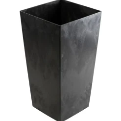 Donica Porto Czarny Beton h75x39,6x39,6 cm