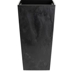 Donica Porto Czarny Beton h75x39,6x39,6 cm