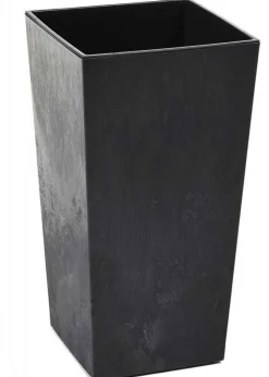 Donica Porto Czarny Beton h68x35x35 cm