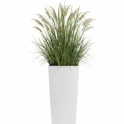 Donica Porto Riflo biała h57x29,5x29,5 cm