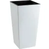 Donica Porto Riflo biała h75x39,6x39,6 cm