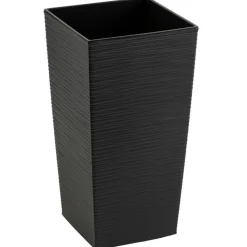 Donica Porto Riflo czarna h46x25x25 cm