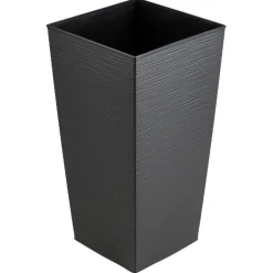 Donica Porto Riflo czarna h67,7x35x35 cm