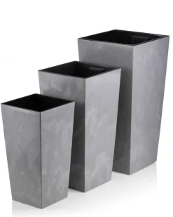 Donica Porto Szary Beton h57x29x29 cm